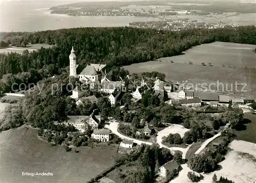 AK / Ansichtskarte Erling Fliegeraufnahme Erling