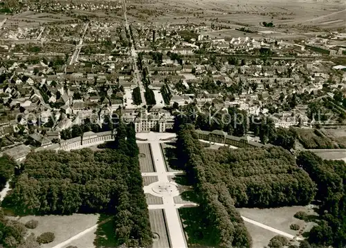 AK / Ansichtskarte Schwetzingen Fliegeraufnahme Schwetzingen