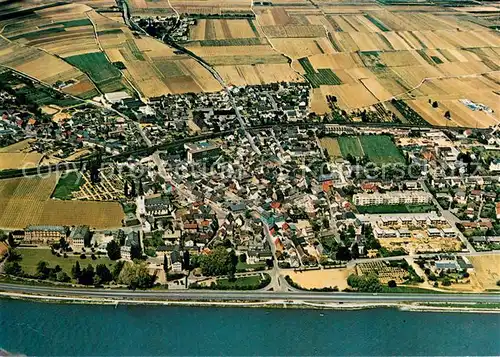 AK / Ansichtskarte Erbach_Rheingau Fliegeraufnahme Erbach Rheingau