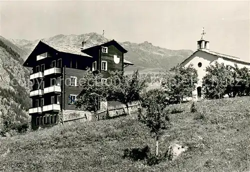 AK / Ansichtskarte St_Niklaus_VS Bergschule Rittinen St_Niklaus_VS