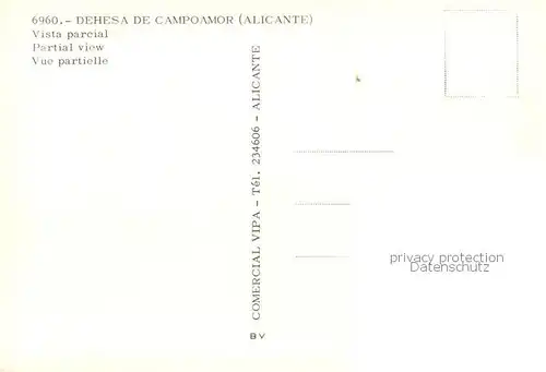 AK / Ansichtskarte Dehesa_de_Campoamor_Alicante_ES Vista parcial 