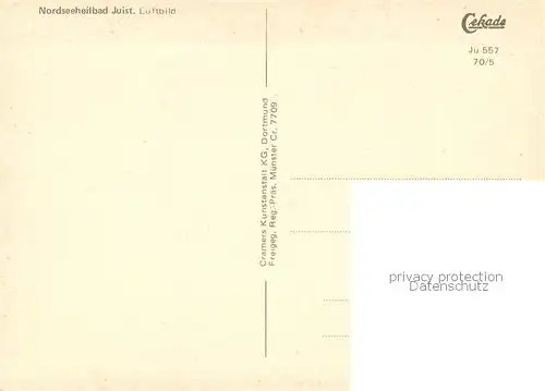 AK / Ansichtskarte Juist_Nordseebad Nordseeinsel Naturschutzgebiet Juist_Nordseebad