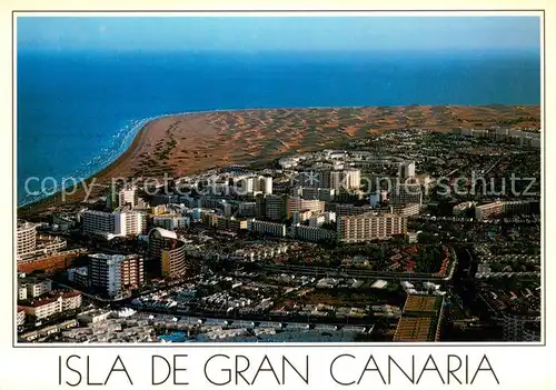 AK / Ansichtskarte Playa_del_Ingles_Gran_Canaria_ES Vista aerea 