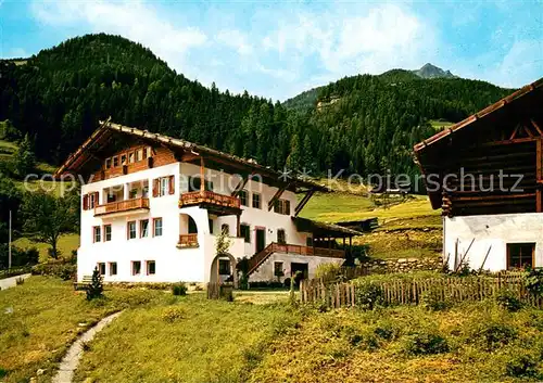 AK / Ansichtskarte St_Walburg_Suedtirol Gaestehaus Pension Haus Wegleit im Ultental St_Walburg_Suedtirol