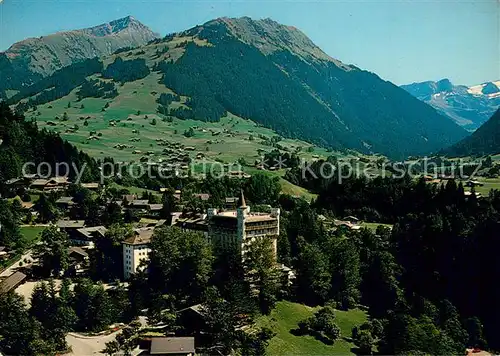 AK / Ansichtskarte Gstaad_BE Palace Hotel Gifferhorn Wasserngrat Wildhorn Berner Alpen 