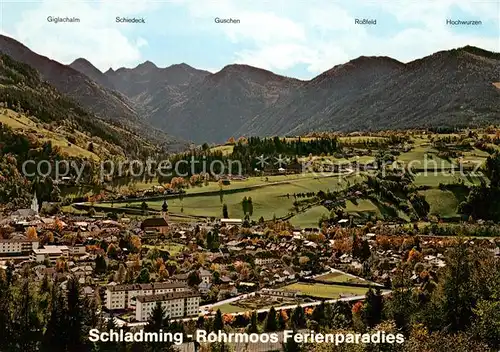 AK / Ansichtskarte Rohrmoos_Schladming Panorama mit Niederen Tauern Rohrmoos_Schladming
