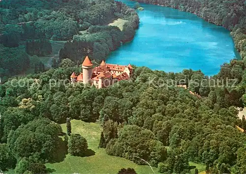 AK / Ansichtskarte Konopiste_CZ Schloss Fliegeraufnahme 