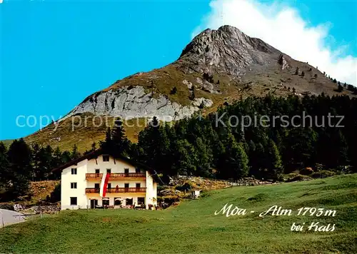 AK / Ansichtskarte Kals_Grossglockner Alpengasthof Moa Alm Kals Grossglockner