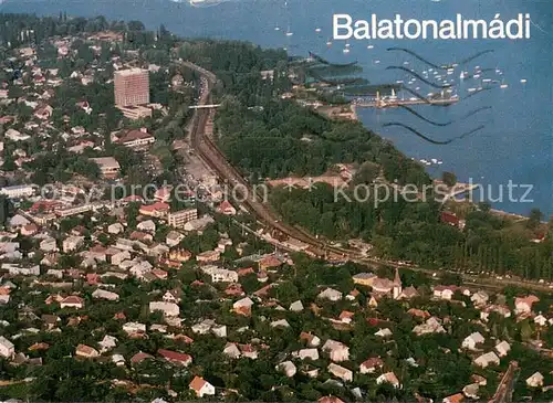 AK / Ansichtskarte Balatonalmadi_HU Fliegeraufnahme 