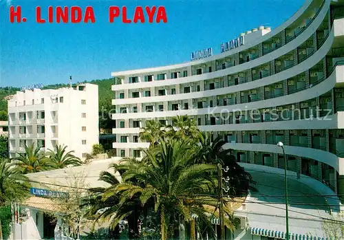AK / Ansichtskarte Paguera_Mallorca_Islas_Baleares_ES Hotel Linda Playa 