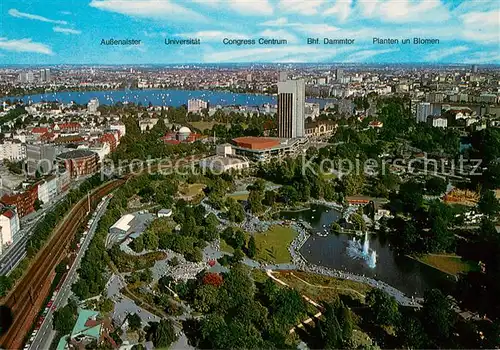 AK / Ansichtskarte Hamburg Blick vom Fernsehturm  Hamburg