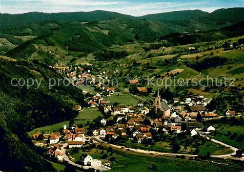 AK / Ansichtskarte Oberharmersbach Fliegeraufnahme Oberharmersbach