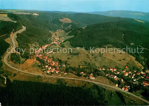 AK / Ansichtskarte Lerbach_Harz Fliegeraufnahme Lerbach Harz