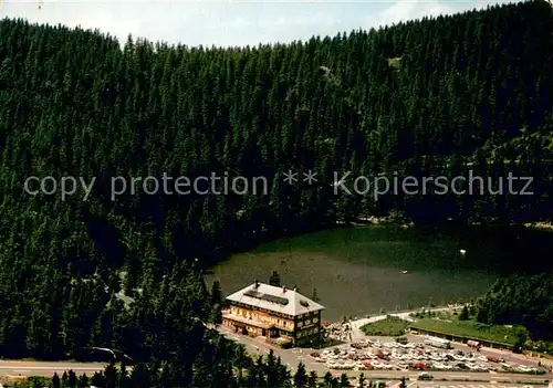 AK / Ansichtskarte Kappelrodeck Berghotel Mummelsee Fliegeraufnahme Kappelrodeck