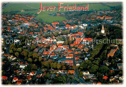 AK / Ansichtskarte Jever Fliegeraufnahme Jever