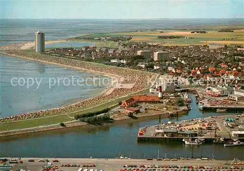 AK / Ansichtskarte Buesum_Nordseebad Fliegeraufnahme Buesum_Nordseebad