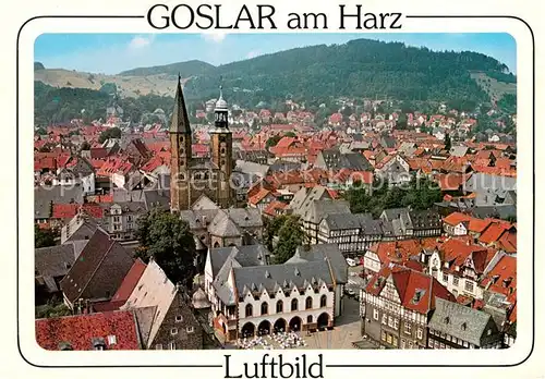 AK / Ansichtskarte Goslar Fliegeraufnahme Goslar