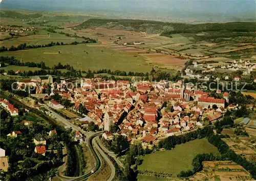 AK / Ansichtskarte Muennerstadt Fliegeraufnahme Muennerstadt