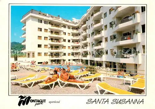 AK / Ansichtskarte Santa_Susanna_Cataluna Aparthotel Montagut 