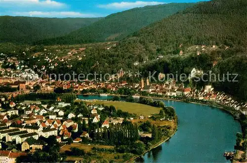 AK / Ansichtskarte Miltenberg_Main Fliegeraufnahme mit Mainschleife Miltenberg Main