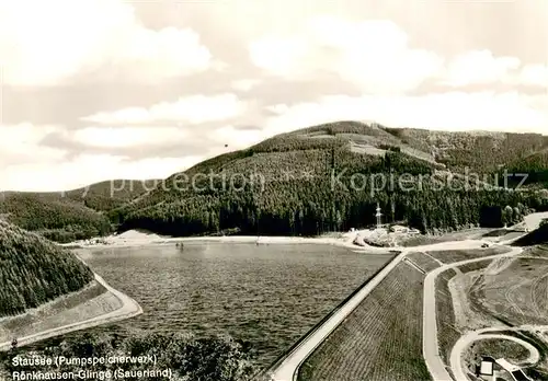 AK / Ansichtskarte Finnentrop Stausee Pumpspeicherwerk Roenkhausen Glinge  Finnentrop