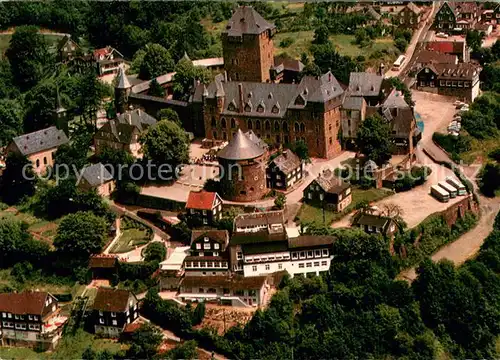 AK / Ansichtskarte Burg_Wupper Schloss Burg Fliegeraufnahme Burg Wupper