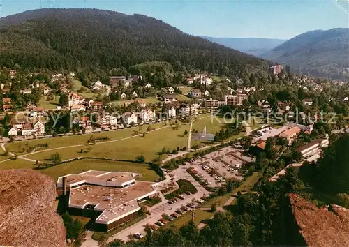 AK / Ansichtskarte Bad_Herrenalb Therme Fliegeraufnahme Bad_Herrenalb