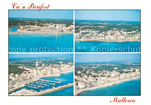 AK / Ansichtskarte Can_Picafort_Mallorca_ES Fliegeraufnahmen 