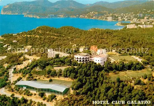 AK / Ansichtskarte Paguera_Mallorca_Islas_Baleares_ES Hotel Club Glatzo Fliegeraufnahme 