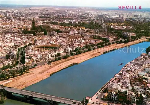 AK / Ansichtskarte Sevilla_Andalucia_ES Fliegeraufnahme 