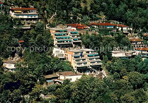 AK / Ansichtskarte Ascona_TI Uto Ring Sollevante Fliegeraufnahme Ascona_TI