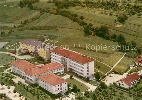 AK / Ansichtskarte Offenburg St Josefskrankenhaus Fliegeraufnahme Offenburg