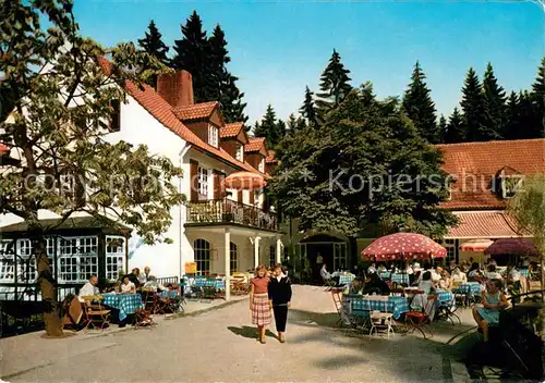 AK / Ansichtskarte Leopoldstal_Lippe Waldhotel Pension Silbermuehle Teutoburger Wald Leopoldstal_Lippe