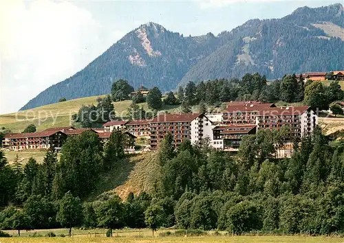 AK / Ansichtskarte Sonthofen_Oberallgaeu Allgaeu Stern Hotelpark Sonthofen Oberallgaeu