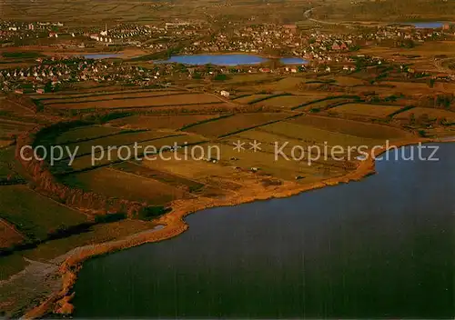 AK / Ansichtskarte Schleswig_Schlei Haithabu Hedeby Fliegeraufnahme Schleswig_Schlei