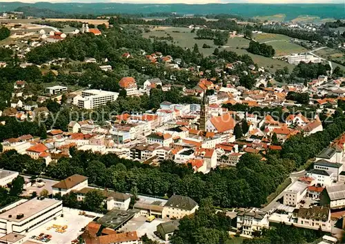 AK / Ansichtskarte Pfarrkirchen_Niederbayern Fliegeraufnahme Pfarrkirchen Niederbayern