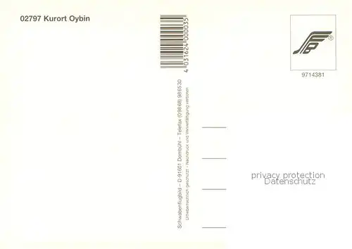 AK / Ansichtskarte Oybin Fliegeraufnahme Oybin