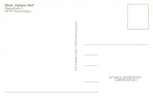 AK / Ansichtskarte Oybin Hotel Oybiner Hof Fliegeraufnahme Oybin