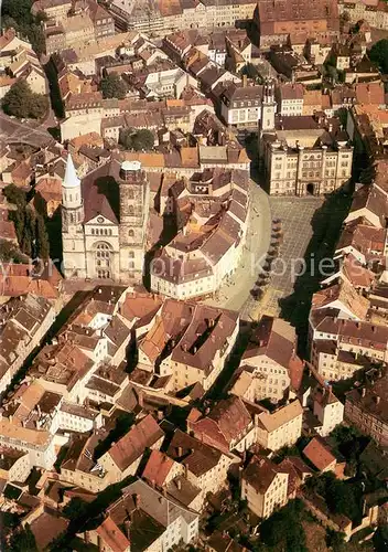 AK / Ansichtskarte Zittau Fliegeraufnahme mit Kirche Zittau