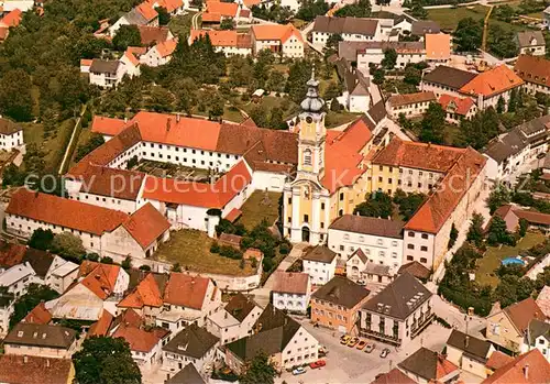 AK / Ansichtskarte Altomuenster Doppelklosterkirche Fliegeraufnahme Altomuenster