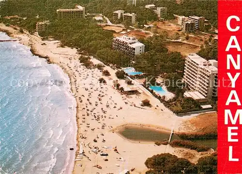 AK / Ansichtskarte Canyamel_Mallorca_ES Fliegeraufnahme 