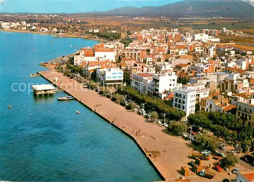 AK / Ansichtskarte Rosas_Costa_Brava_Cataluna Fliegeraufnahme Rosas_Costa