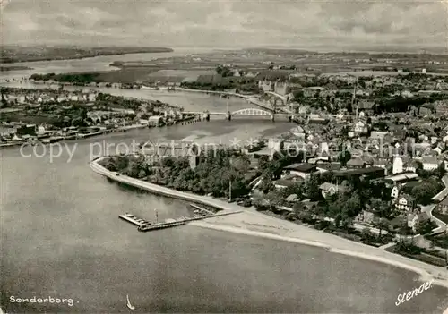 AK / Ansichtskarte Sonderborg_DK Fliegeraufnahme 