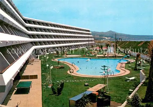 AK / Ansichtskarte Playa_del_Ingles_Gran_Canaria_ES Apartamentos Santa Monica Pool 