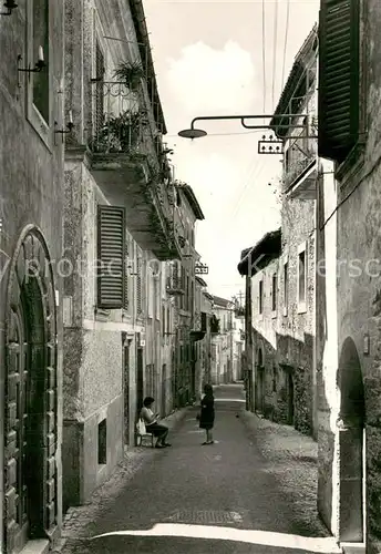 AK / Ansichtskarte Salisano_Rieti_IT Via Umberto 