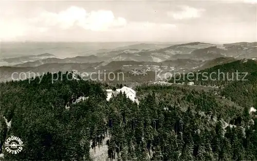 AK / Ansichtskarte Badenweiler Hochblauen Fliegeraufnahme Badenweiler