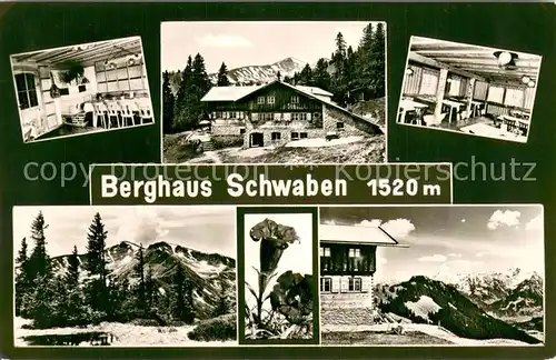 AK / Ansichtskarte Bolsterlang Berghaus Schwaben am Ochsenkopf Riedbergerhorn Bolsterlang