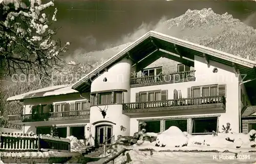 AK / Ansichtskarte Garmisch Partenkirchen Berggasthof Almhuette Garmisch Partenkirchen