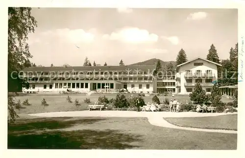 AK / Ansichtskarte Bad_Wiessee Haus Hubertus Erholungsheim Bad_Wiessee