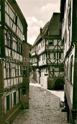 AK / Ansichtskarte Mosbach_Baden Schwanengasse Mosbach_Baden